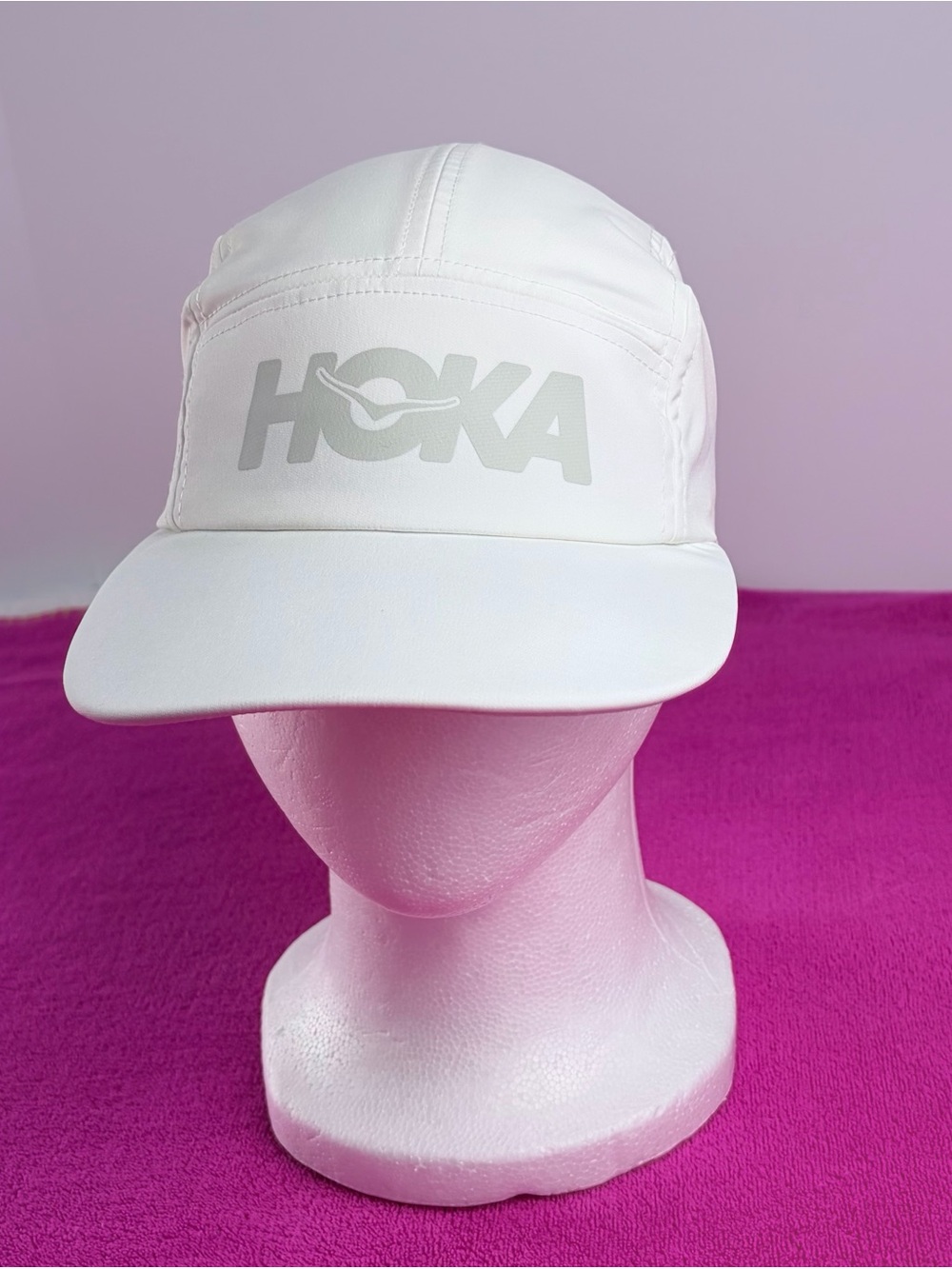 Hoka Packable Trail and Running Hat, Reflective Logo, Unisex , One Size